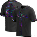 Custom #50 Black ATL Baseball Shirt Top