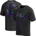 Custom #18 Black ATL Baseball Shirt Top