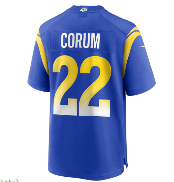 Custom #22 2024 LAR Football Shirt Top