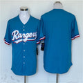 Custom Blue LAD Baseball Shirt Top
