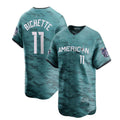 Custom #11 Teal 2023 Baseball Shirt Top