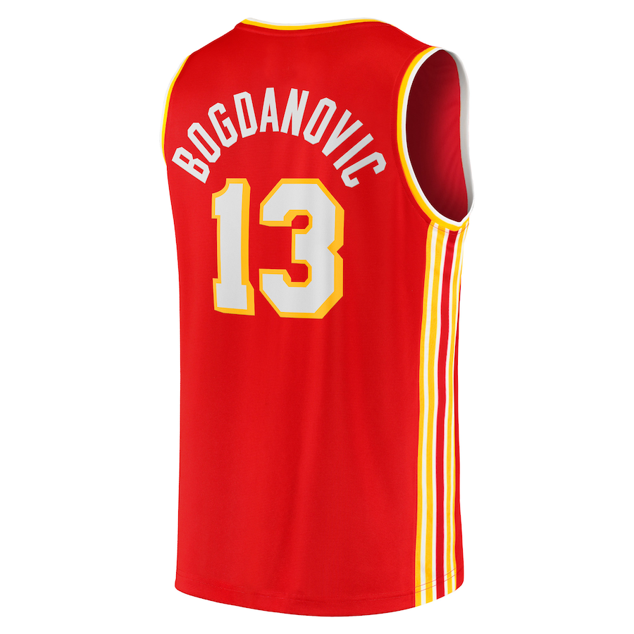 Custom #13 Red 2021 Basketball Shirt Top