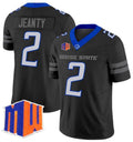 Custom #2 Black DEN Football Shirt Top