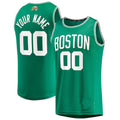 Custom Green 2022 BOS Basketball Shirt Top
