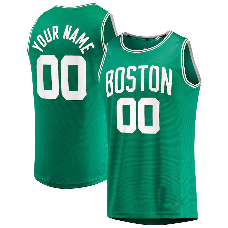 Custom Green BOS Basketball Shirt Top