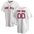 Custom Red BOS Baseball Shirt Top