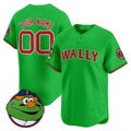 Custom Red BOS Baseball Shirt Top