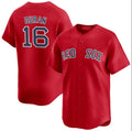 Custom #16 Red 2024 BOS Baseball Shirt Top