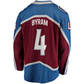 Custom #4 Burgundy COL Hockey Shirt Top
