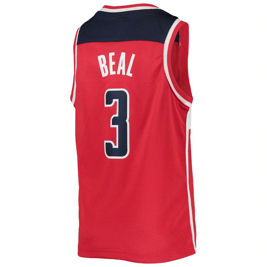 Custom #3 Red WAS Basketball Shirt Top