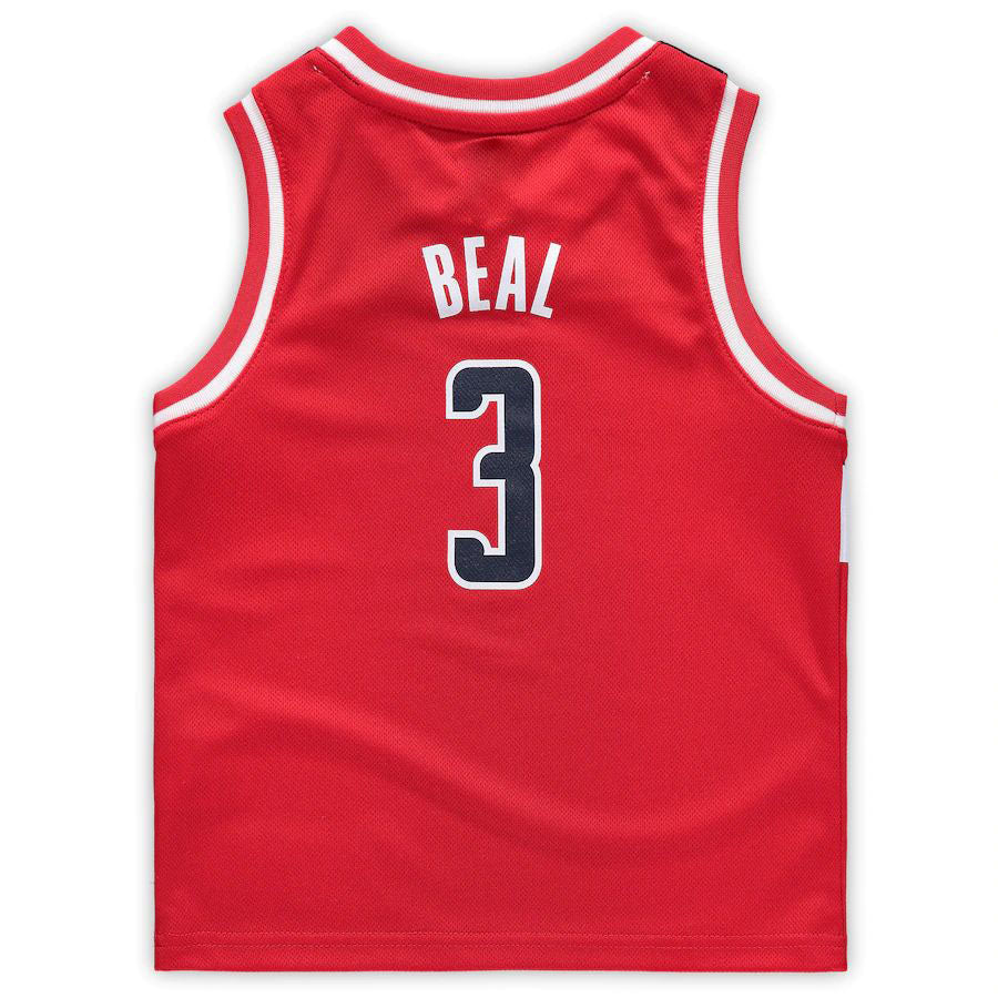 Custom #3 Red WAS Basketball Shirt Top