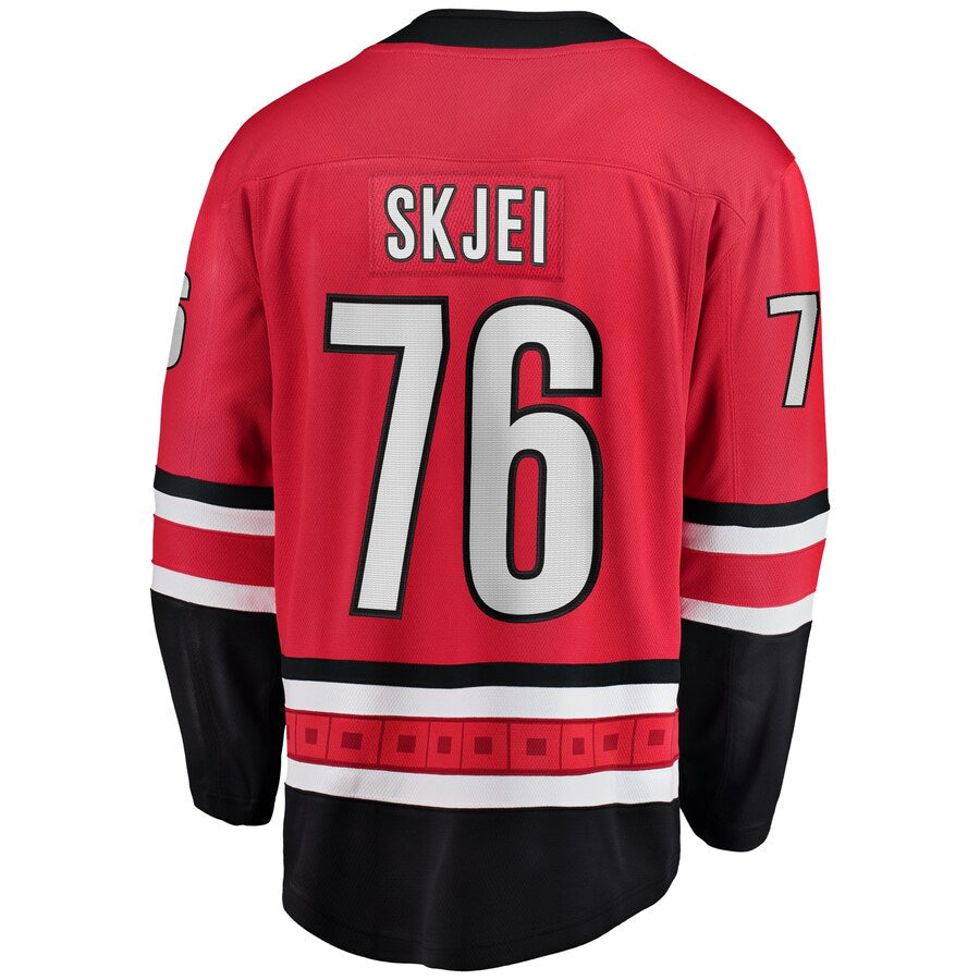 Custom #76 Red CAR Hockey Shirt Top