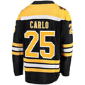 Custom #25 Black BOS Hockey Shirt Top