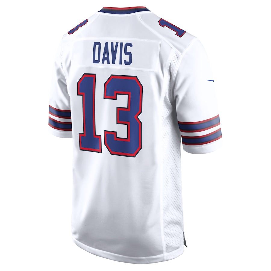 Custom #13 White BUF Football Shirt Top