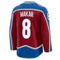 Custom #8 Burgundy COL Hockey Shirt Top