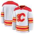 Custom White CGY Hockey Shirt Top