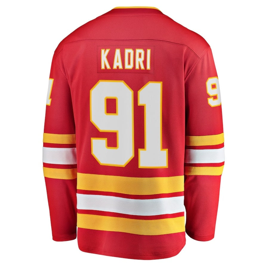 Custom #91 Red CGY Hockey Shirt Top