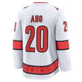 Custom #20 White CAR Hockey Shirt Top
