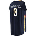 Custom #3 Navy 2021 NOP Basketball Shirt Top