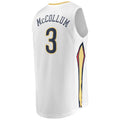 Custom #3 White 2022 NOP Basketball Shirt Top