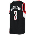 Custom #3 Black 2021 POR Basketball Shirt Top