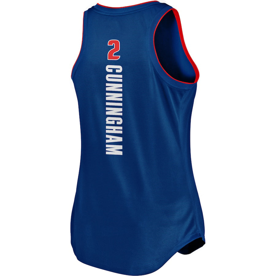 Custom #2 Blue 2021 DET Basketball Shirt Top