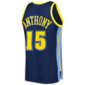 Custom #15 Navy 2006 DEN Basketball Shirt Top