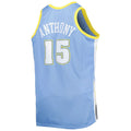 Custom #15 Powder Blue 2003 DEN Basketball Shirt Top