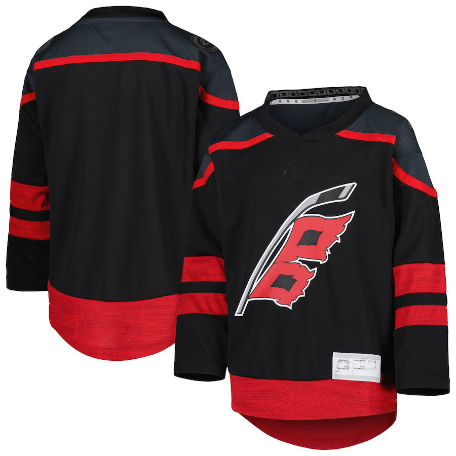 Custom #23 Black 2022 CAR Hockey Shirt Top
