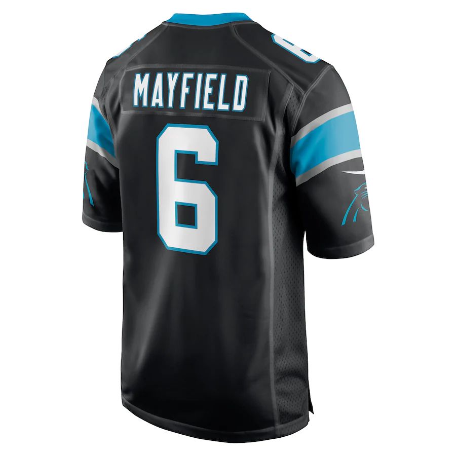 Custom #6 Black CAR Football Shirt Top