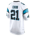 Custom #21 White CAR Football Shirt Top