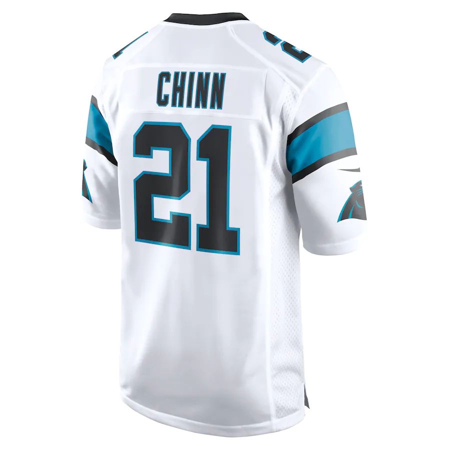 Custom #21 White CAR Football Shirt Top