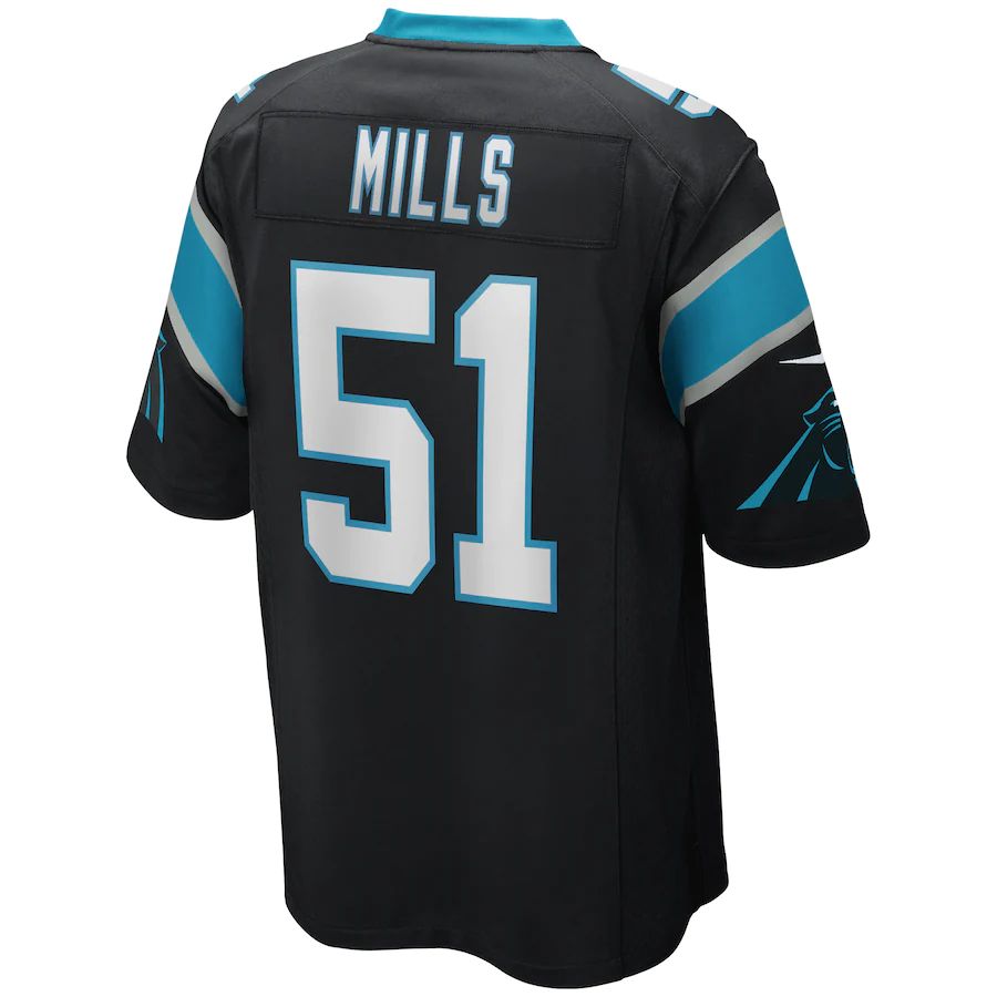 Custom #51 Black CAR Football Shirt Top