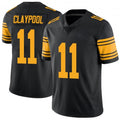 Custom #11 Black PIT Football Shirt Top