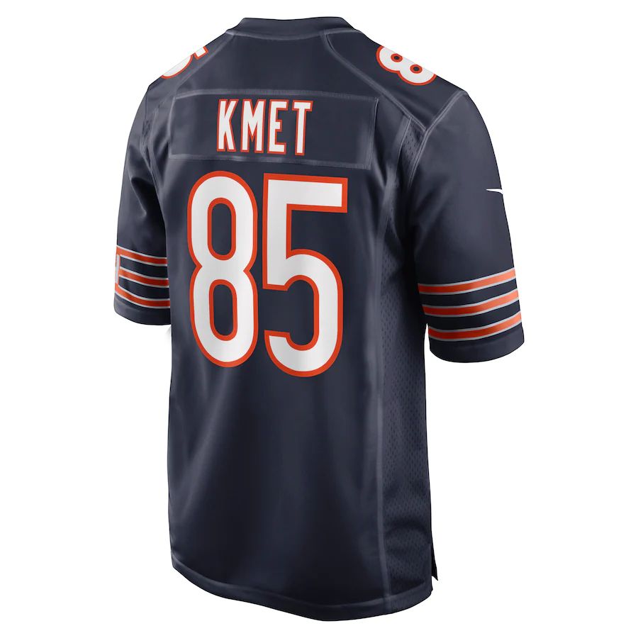 Custom #85 Navy CHI Football Shirt Top
