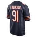 Custom #91 Navy CHI Football Shirt Top