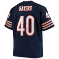 Custom #40 Navy 1969 CHI Football Shirt Top