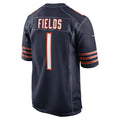Custom #1 Navy CHI Football Shirt Top