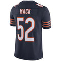 Custom #52 Navy CHI Football Shirt Top