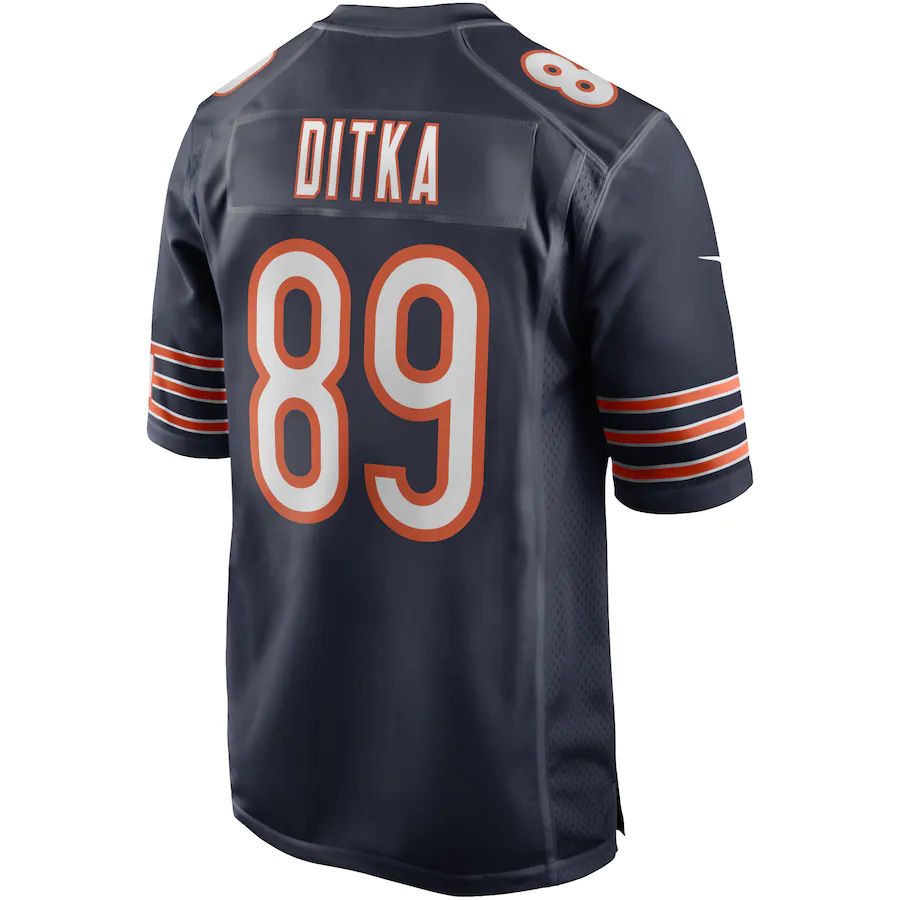Custom #89 Navy CHI Football Shirt Top