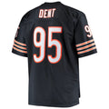 Custom #95 Navy 1985 CHI Football Shirt Top