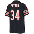 Custom #34 Navy 1985 CHI Football Shirt Top
