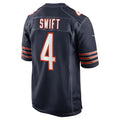 Custom #4 Navy CHI Football Shirt Top