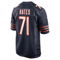 Custom #71 Navy CHI Football Shirt Top