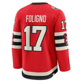 Custom #17 Red 2025 CHI Hockey Shirt Top