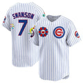 Custom #7 White 2025 CHC Baseball Shirt Top