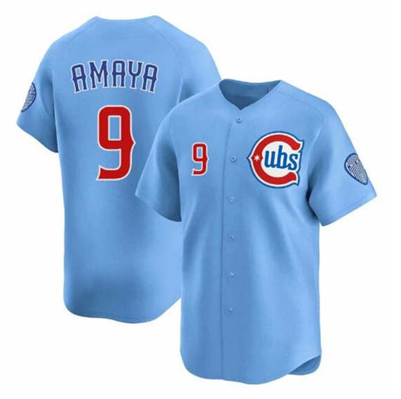 Custom #9 Blue 2024 CHC Baseball Shirt Top