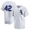 Custom #42 White 2024 Jackie Robinson Day CWS Baseball Shirt Top