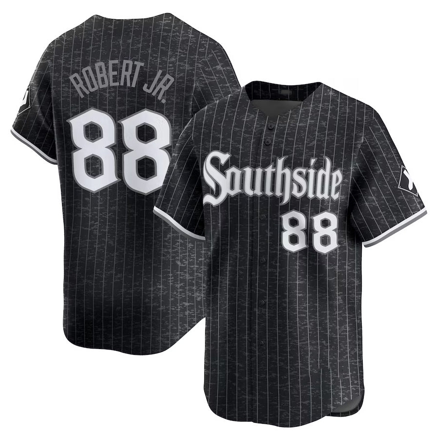 Custom #88 Black City Connect CWS Baseball Shirt Top