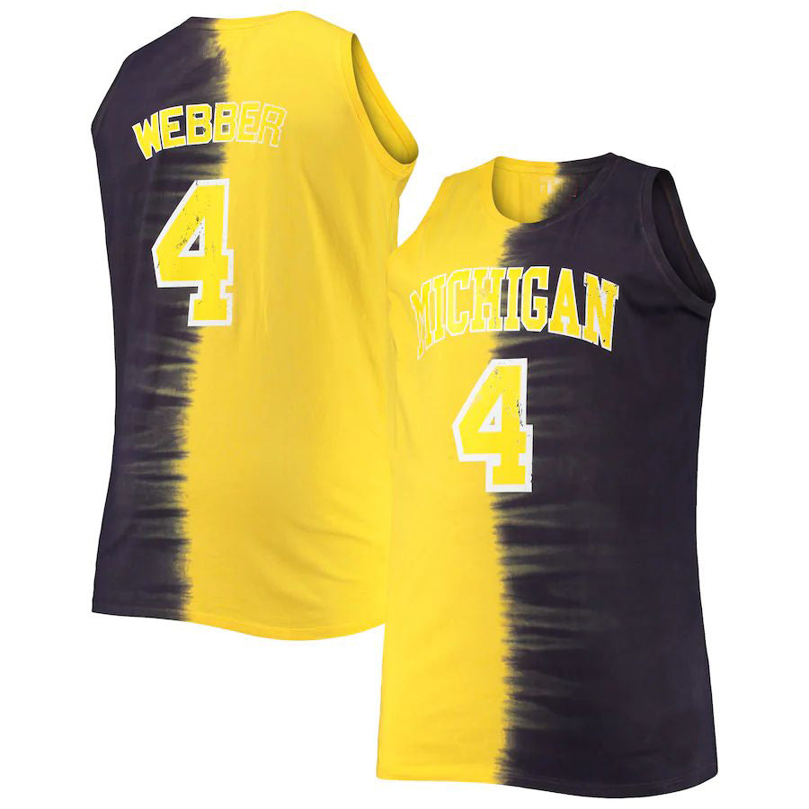 Custom #4 Navy College Shirt Top